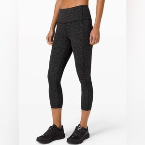 Lululemon Pace Rival High Rise Crop Legging 22"